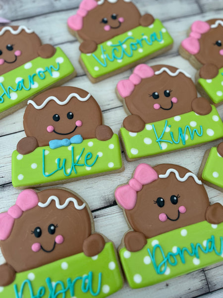 Personalized Gingy Gift Cookie LP