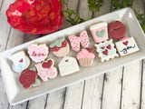 Valentine Sleeve of Mini Cookies (sets of 4)